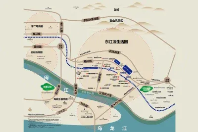 福州东江湾悦境楼盘图