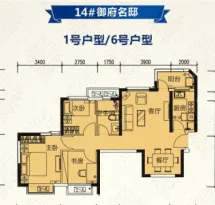 恒大绿洲户型信息6