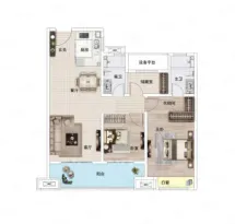 昌建荣邦望悦台户型信息5