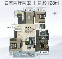 上蔡建业府户型信息5