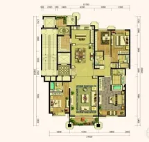 绿地内森庄园户型信息6