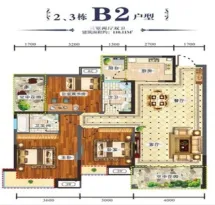 中央绿洲户型信息4