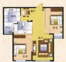 左岸高尔夫新城户型信息11