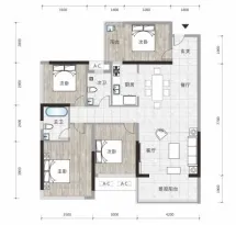诗蓝峰境户型信息4