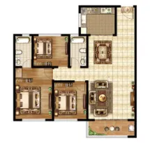世家如意府户型信息1