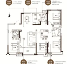 荣盛锦绣德园户型信息1