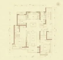 万科龙湖城市之光云玺户型信息1