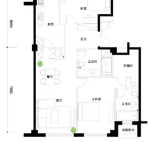 积水住宅裕沁听月轩户型信息5