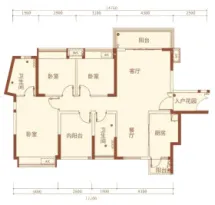 宏远帝庭山户型信息4