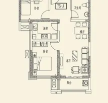 龙腾国际花园户型信息5
