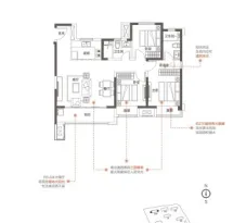 新城·时光印象户型信息1