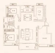 金大地天元府户型信息3