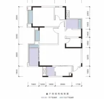君悦时代户型信息3