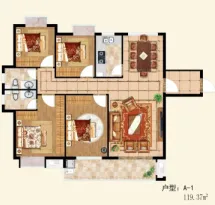 金临院子户型信息4