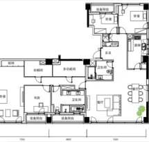 积水住宅裕沁听月轩户型信息4