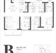 电建地产洺悦江湾户型信息4