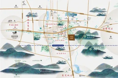 中国铁建龙泉山居楼盘图