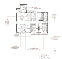 新城·时光印象户型信息4