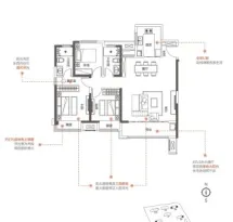 新城·时光印象户型信息2