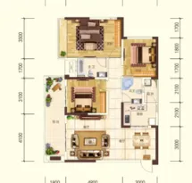 中央绿洲户型信息6