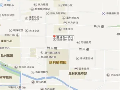 胜通香林美地楼盘图