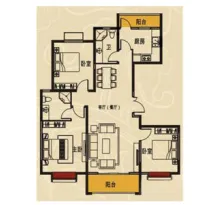 汇阳幸福城户型信息6