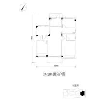 铜川碧桂园翡翠公馆户型信息13