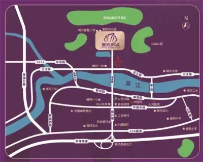 篁胜新城楼盘图