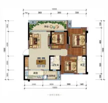 和喜·翡翠观澜户型信息8