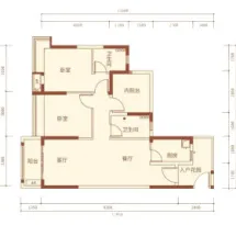 宏远帝庭山户型信息5