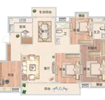 硕丰西湖里户型信息5
