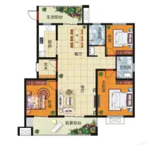 紫安裕鸿景城户型信息1