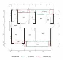 华远万江北宸之光户型信息3