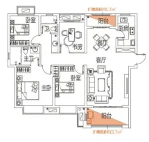 联发君悦华庭户型信息6