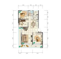 鸿基·公园里户型信息5