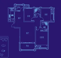 紫檀华都住宅户型信息5