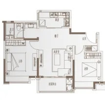 万科魅力之城户型信息6