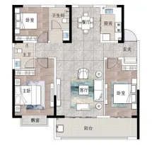 明德府户型信息5