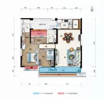 祁阳碧桂园·翘楚棠户型信息1