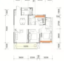 三迪金域中央3期户型信息1