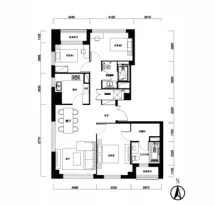 积水住宅裕沁听月轩户型信息3