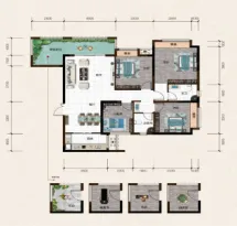 福泉麒龙畔山华庭户型信息4