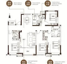 荣盛锦绣德园户型信息5