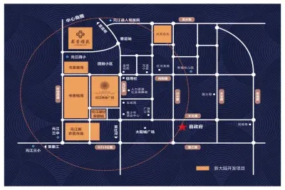 元江新大陆·书香雅苑楼盘图