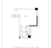 金海滨江3号小公寓户型信息2