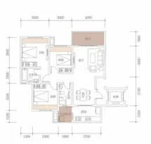 建岳同昌名邸户型信息4