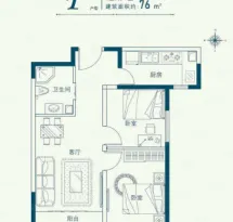 名流学府澜湾户型信息4