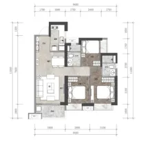 保利时区户型信息1