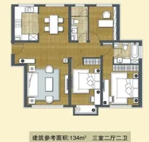 金海滨江3号户型信息3