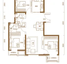 鸿坤理想城户型信息5